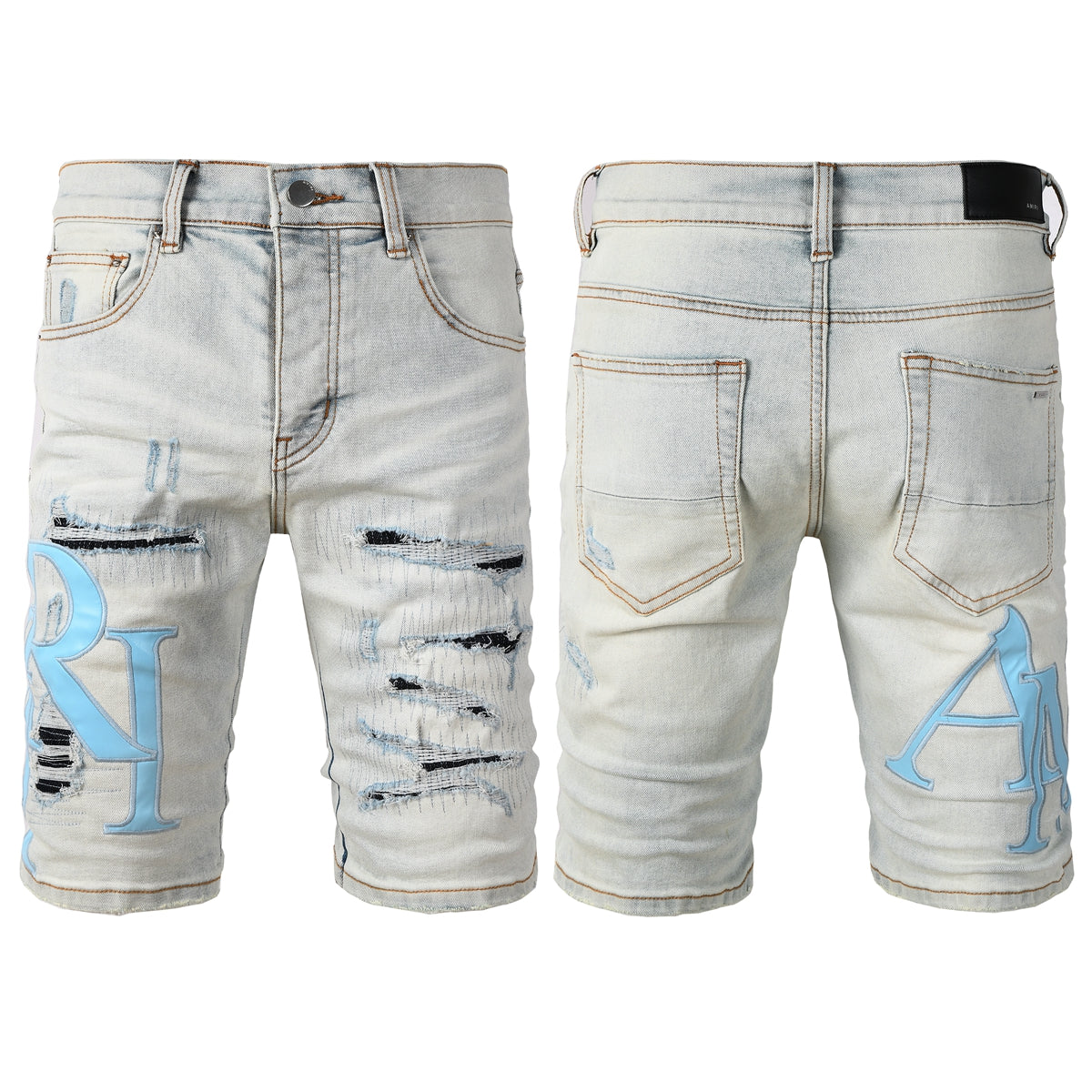 HH  AMIRI Denim shorts 6006