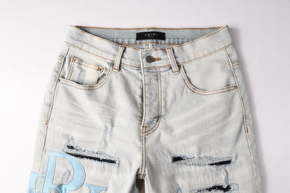 HH  AMIRI Denim shorts 6006