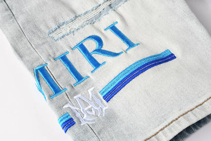HH  AMIRI Denim shorts 6012