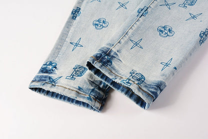 HH PURPLE JEANS 9063