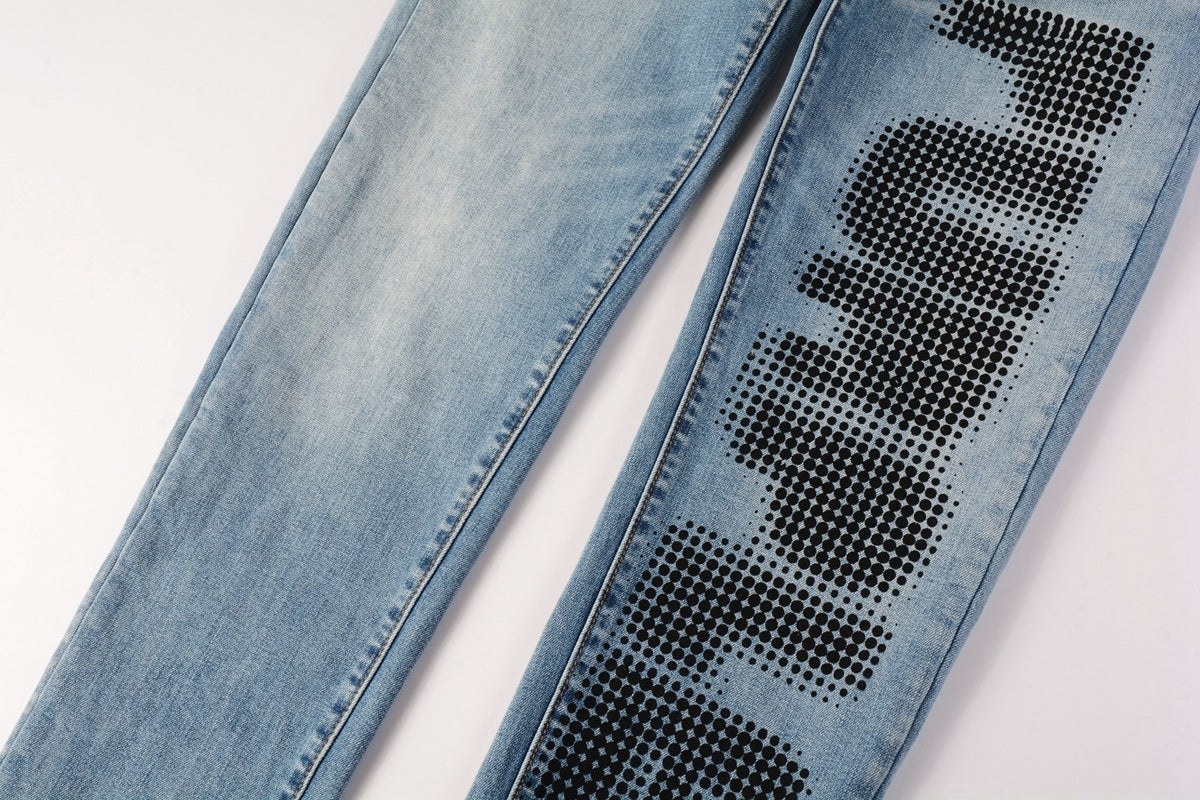 HH PURPLE JEANS 9052