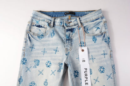 HH PURPLE JEANS 9063