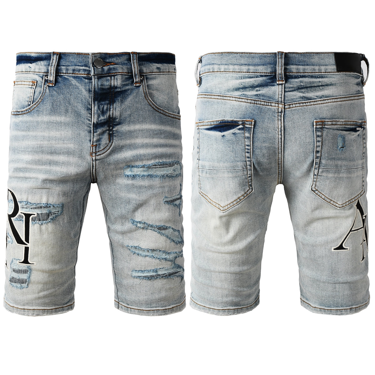 HH  AMIRI Denim shorts 6003